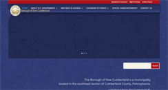 Desktop Screenshot of newcumberlandborough.com